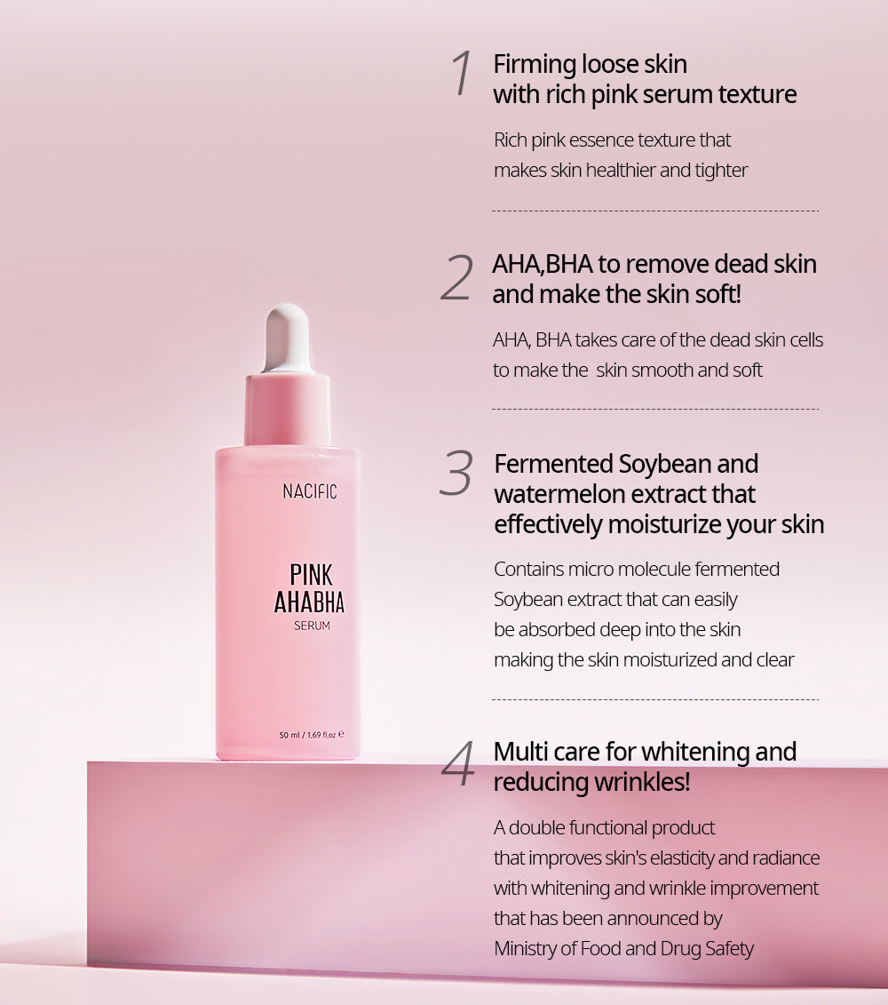 Pink AHA BHA Serum