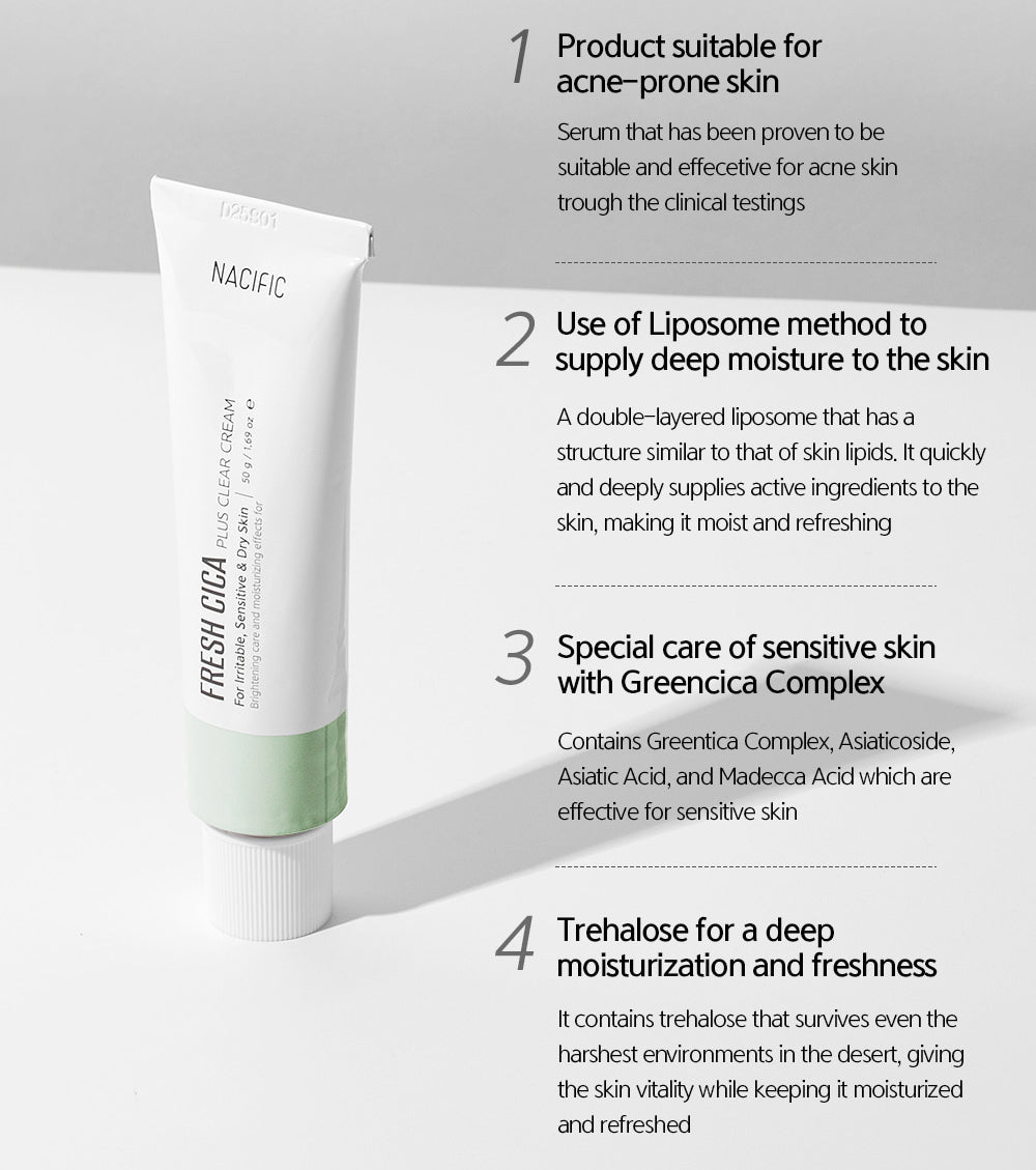 Fresh Cica Plus Clear Cream