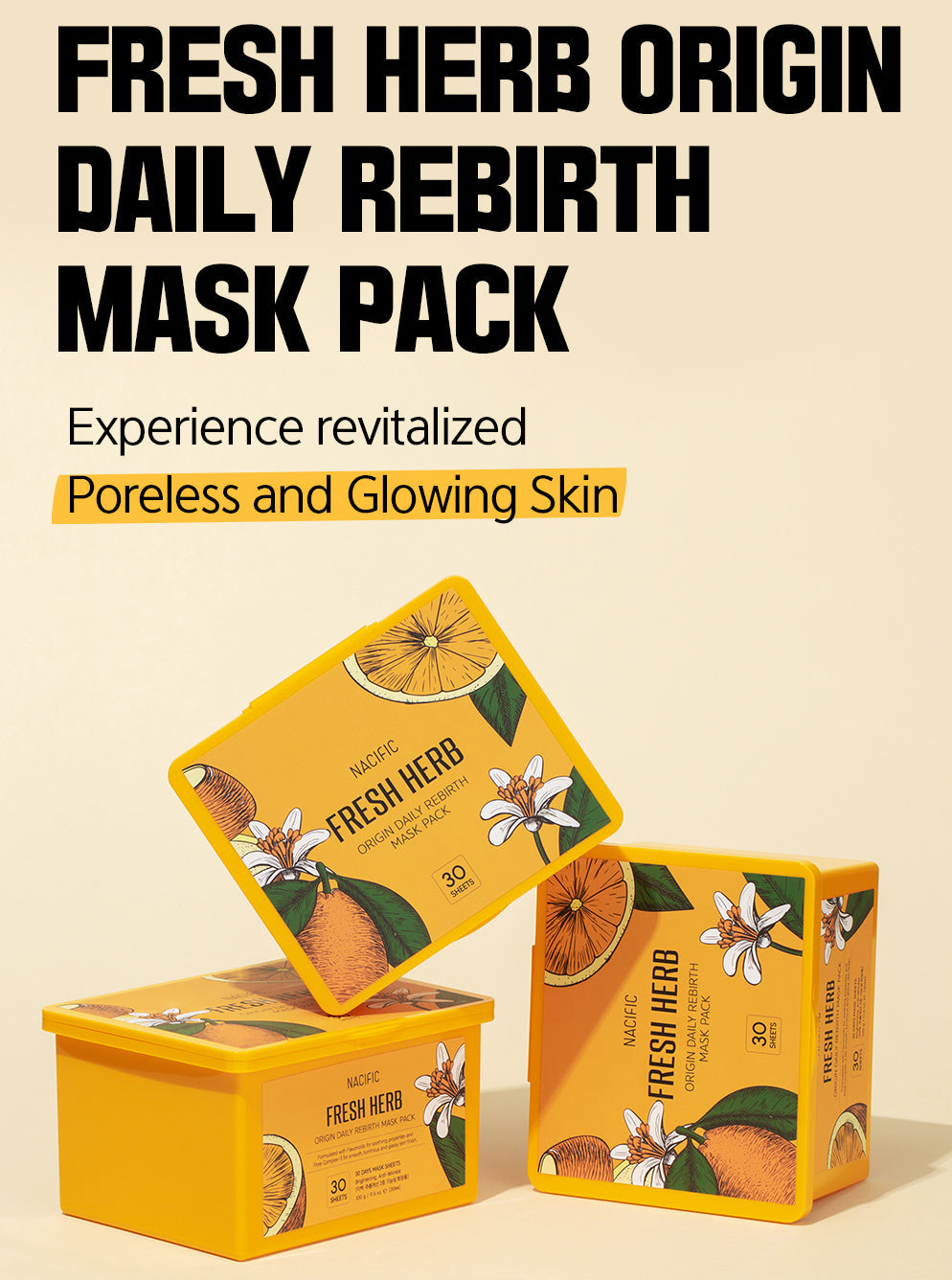 Fresh Herb Origin Daily Mask Pack - 30 Sheets