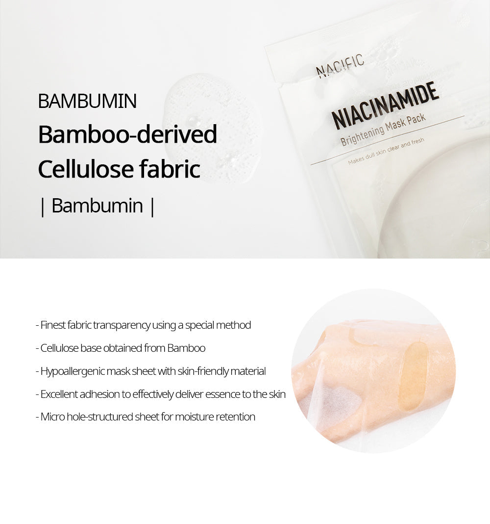 Niacinamide Brightening Mask Pack 10pcs