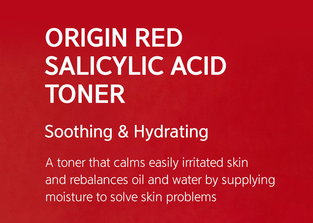 Origin Red Salicylic Acid Toner