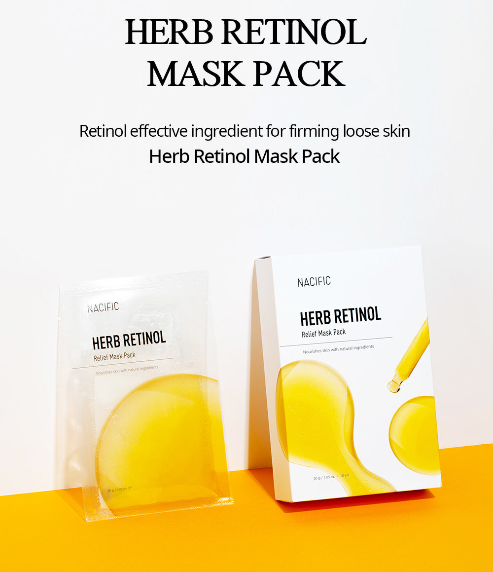 Herb Retinol Mask Pack 10pcs