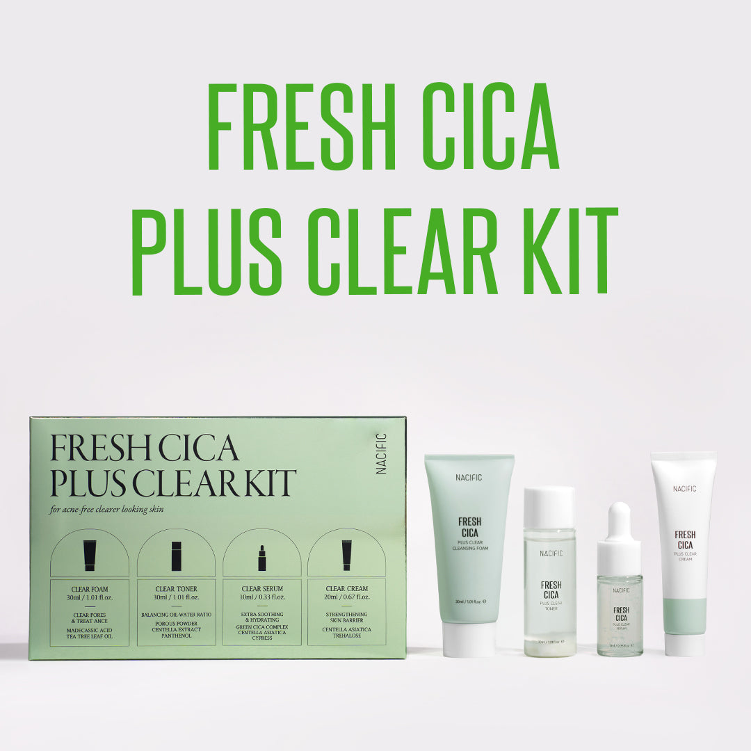 Fresh Cica Plus Clear KIT – NACIFIC AUSTRALIA | The Birth of Natural Beauty