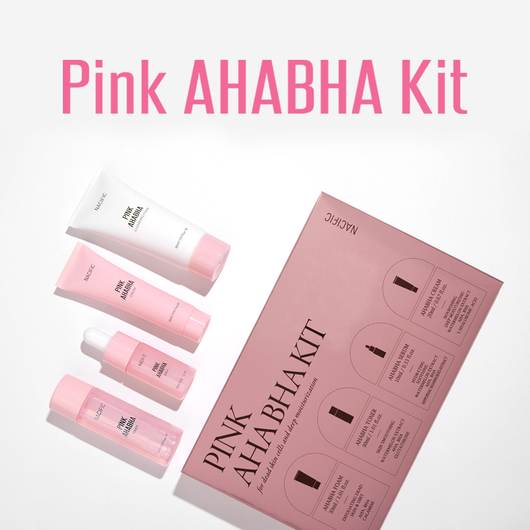Pink AHA BHA KIT – NACIFIC AUSTRALIA | The Birth of Natural Beauty