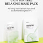 Cica Tea Tree Relaxing Mask Pack 10pcs