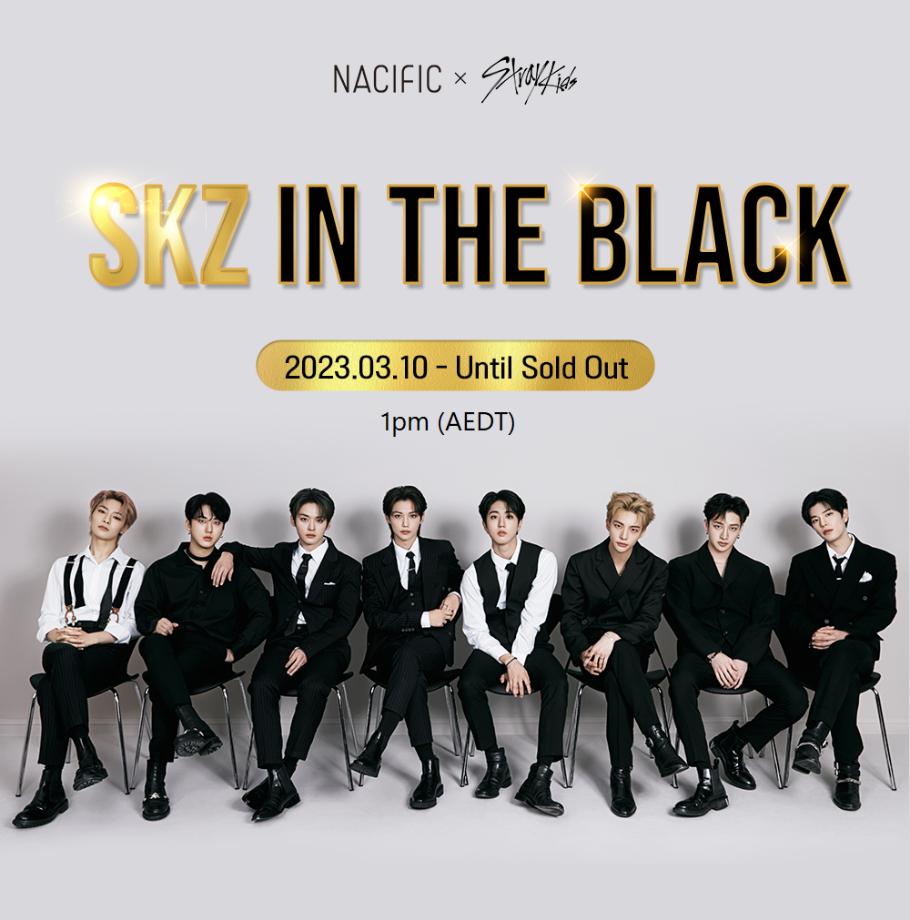 SKZ IN THE BLACK - STRAY KIDS – NACIFIC AUSTRALIA | The Birth of
